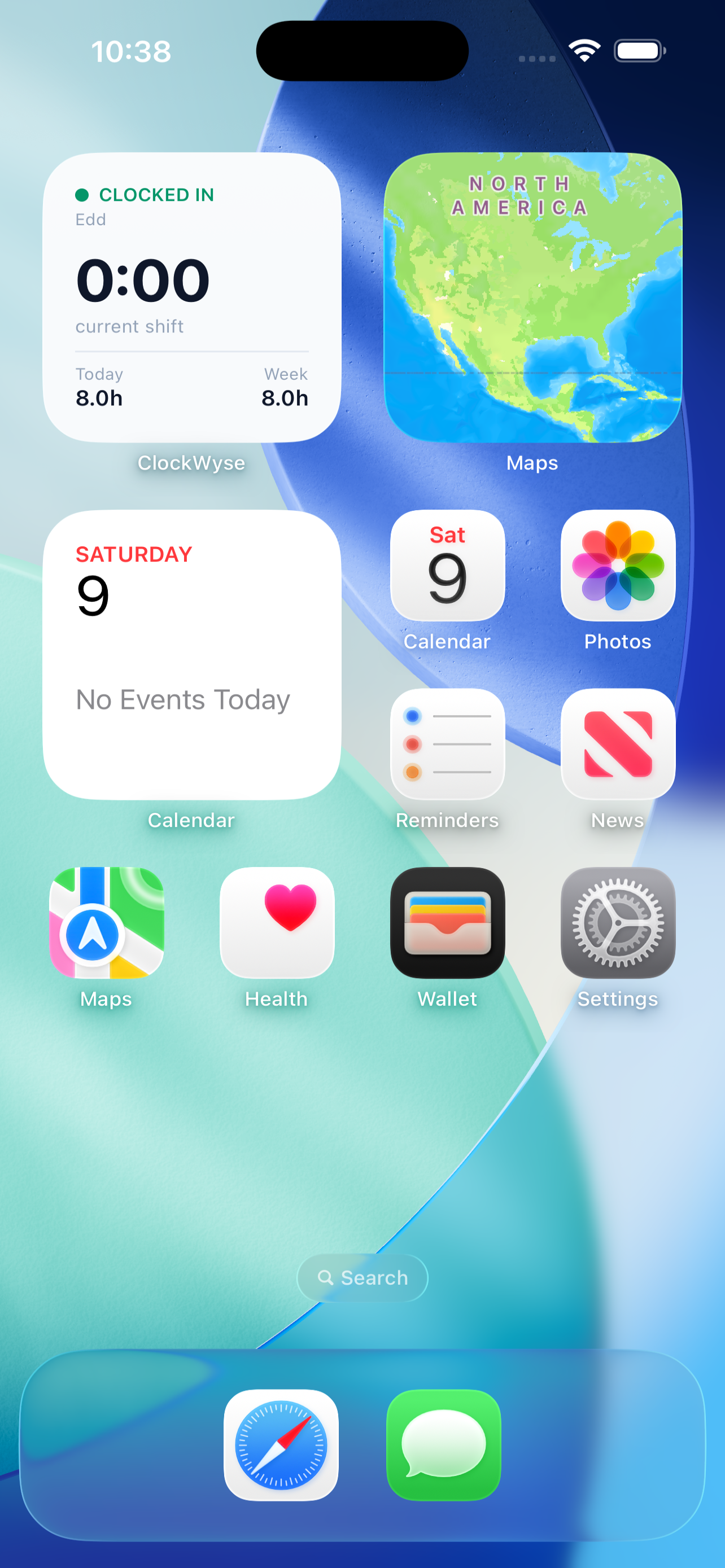 ClockWyse Widget